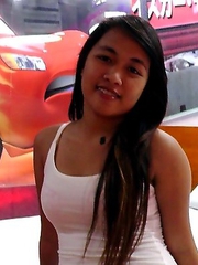 Aspiring young Filipina model